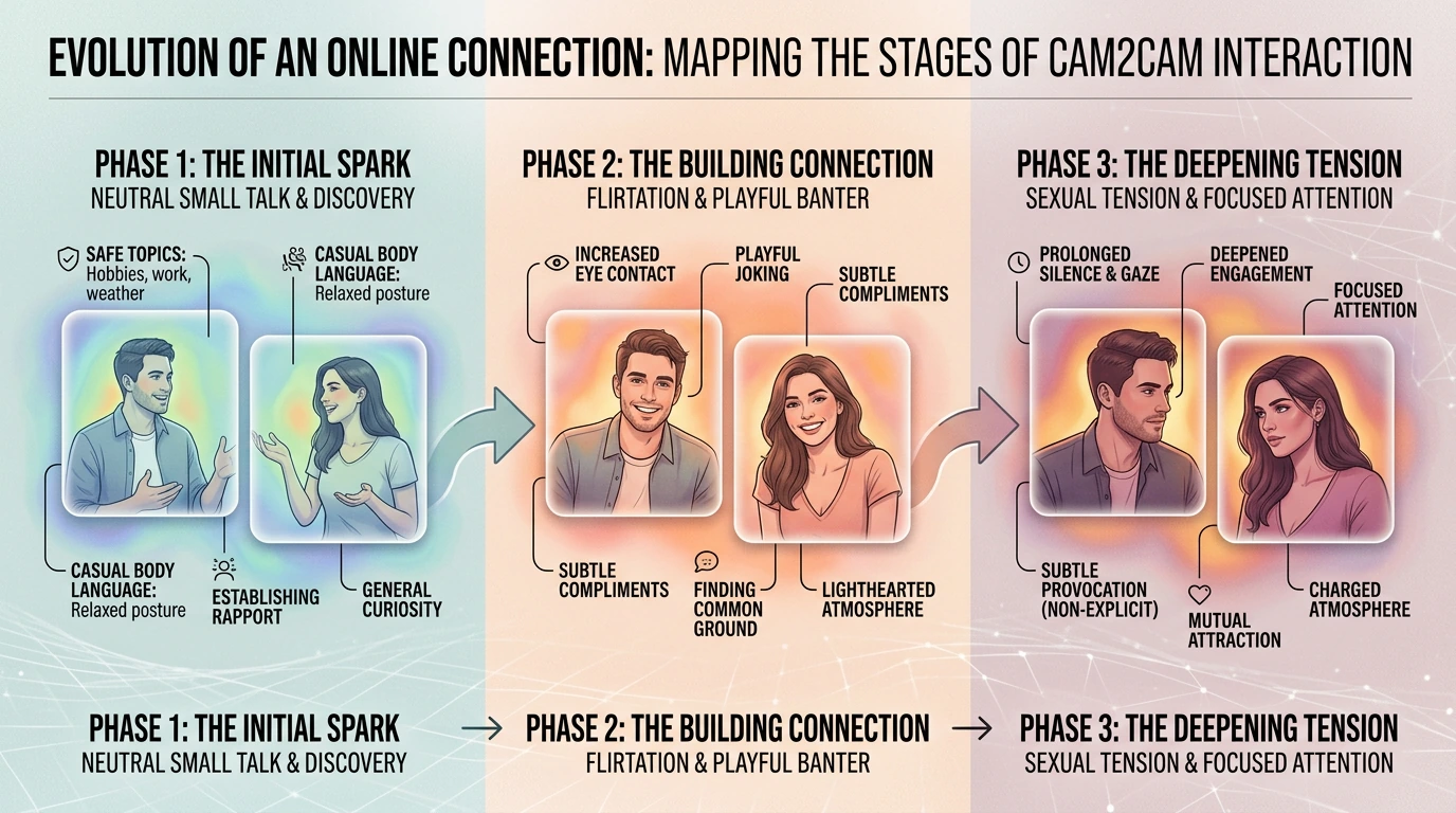 Cam2cam escalation phase map in 2026