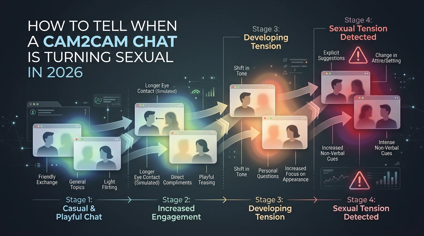 How to tell when a cam2cam chat is turning sexual in 2026