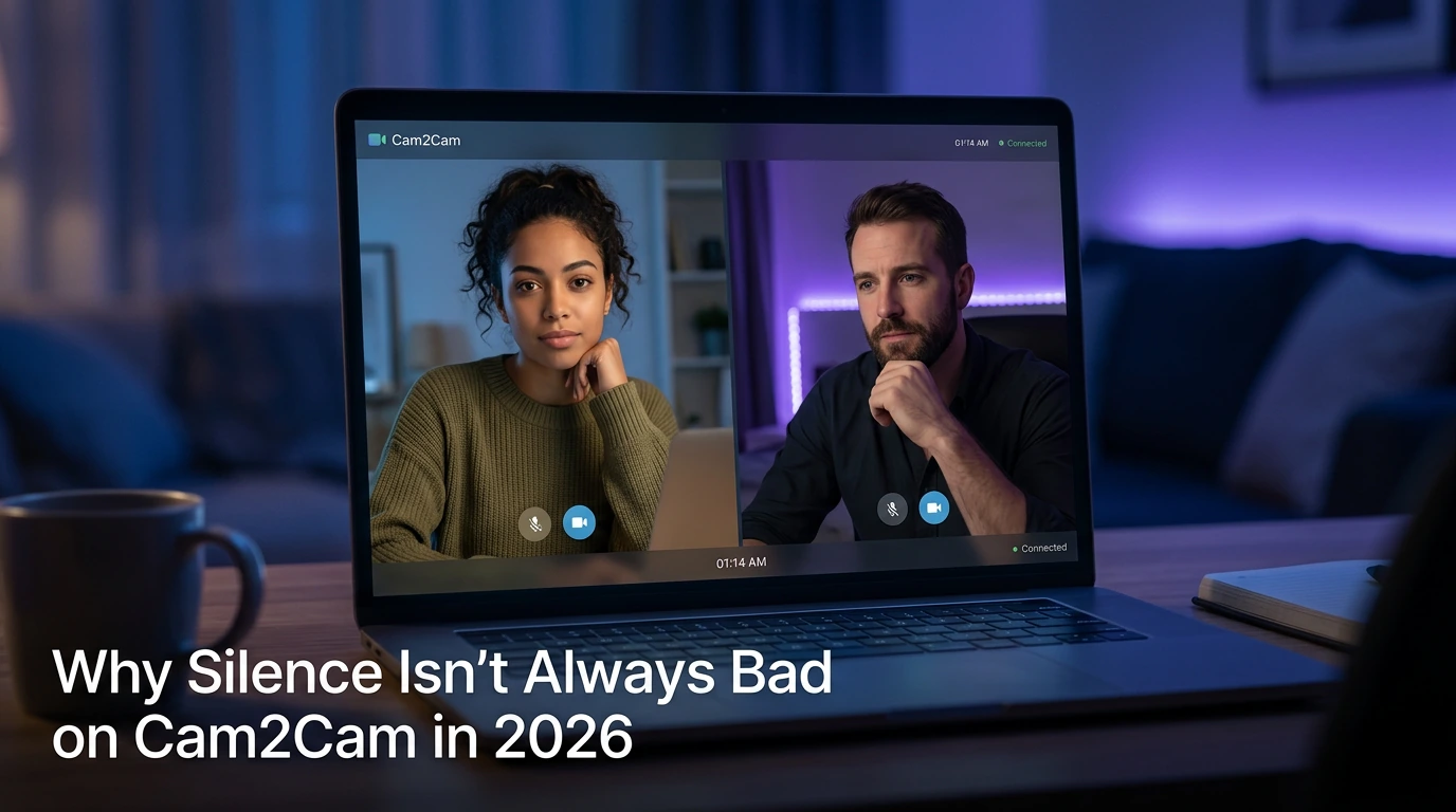 Why silence is not always bad on cam2cam in 2026